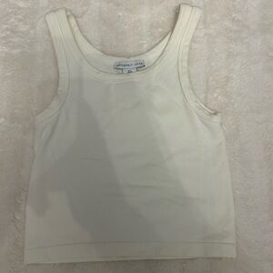 Sincerely Jules Elegant White Tank Top